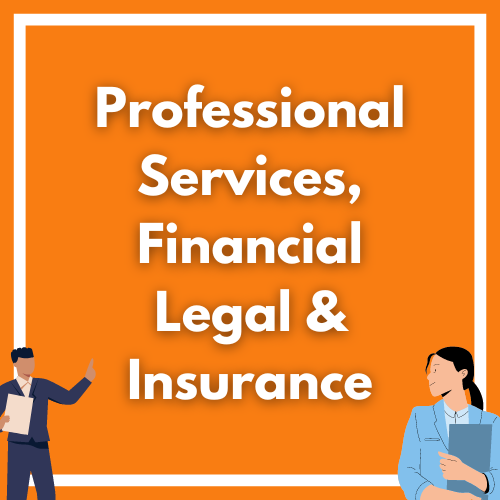 Professional Services, Financial, Legal, and Insurance